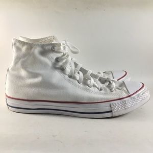 Converse Chuck Taylor All Star Classic Mens Hi Top Sneakers White Size 11.5